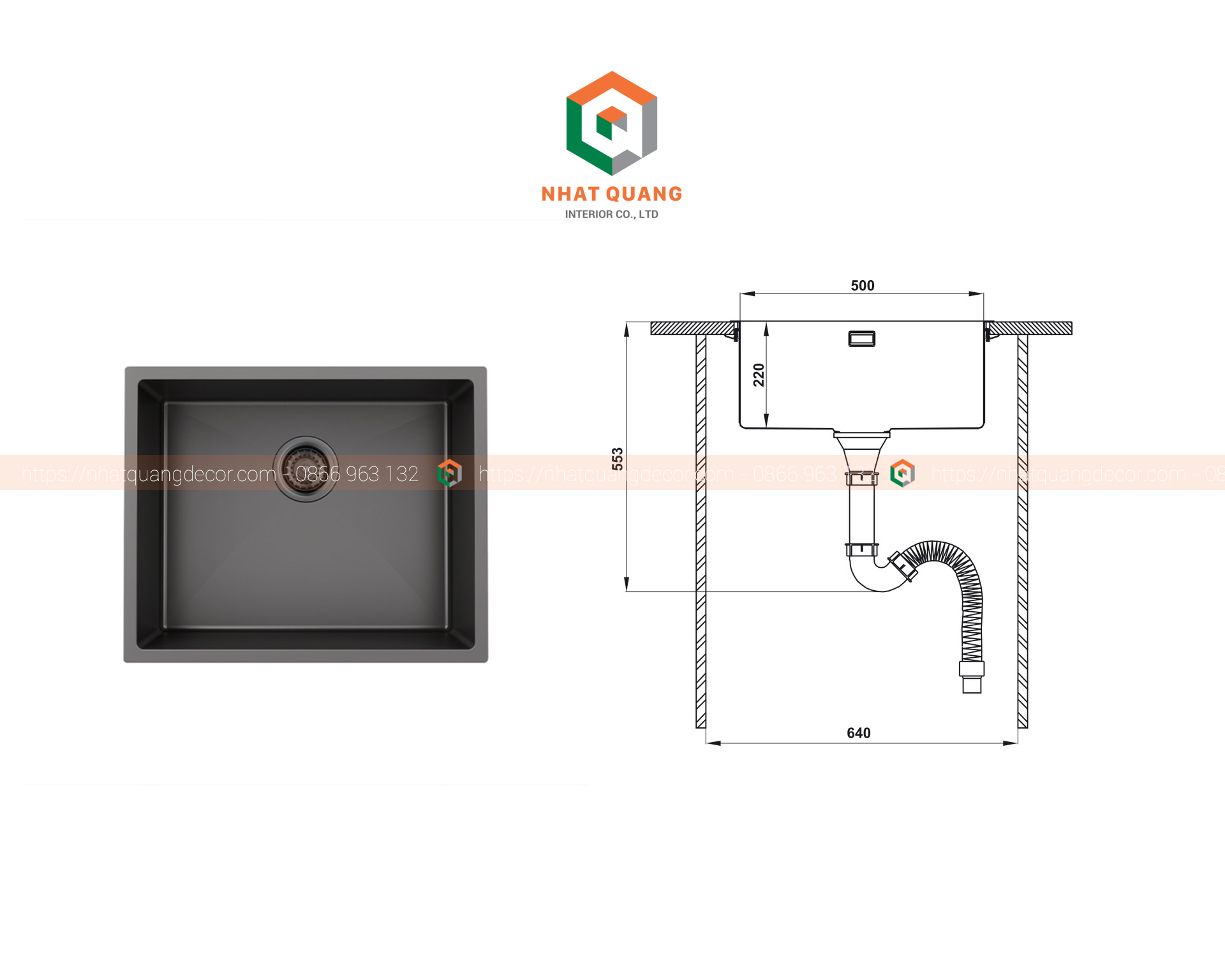 Chậu bếp HAFELE, Thép không gỉ, HS21-SSN1S60, một chậu