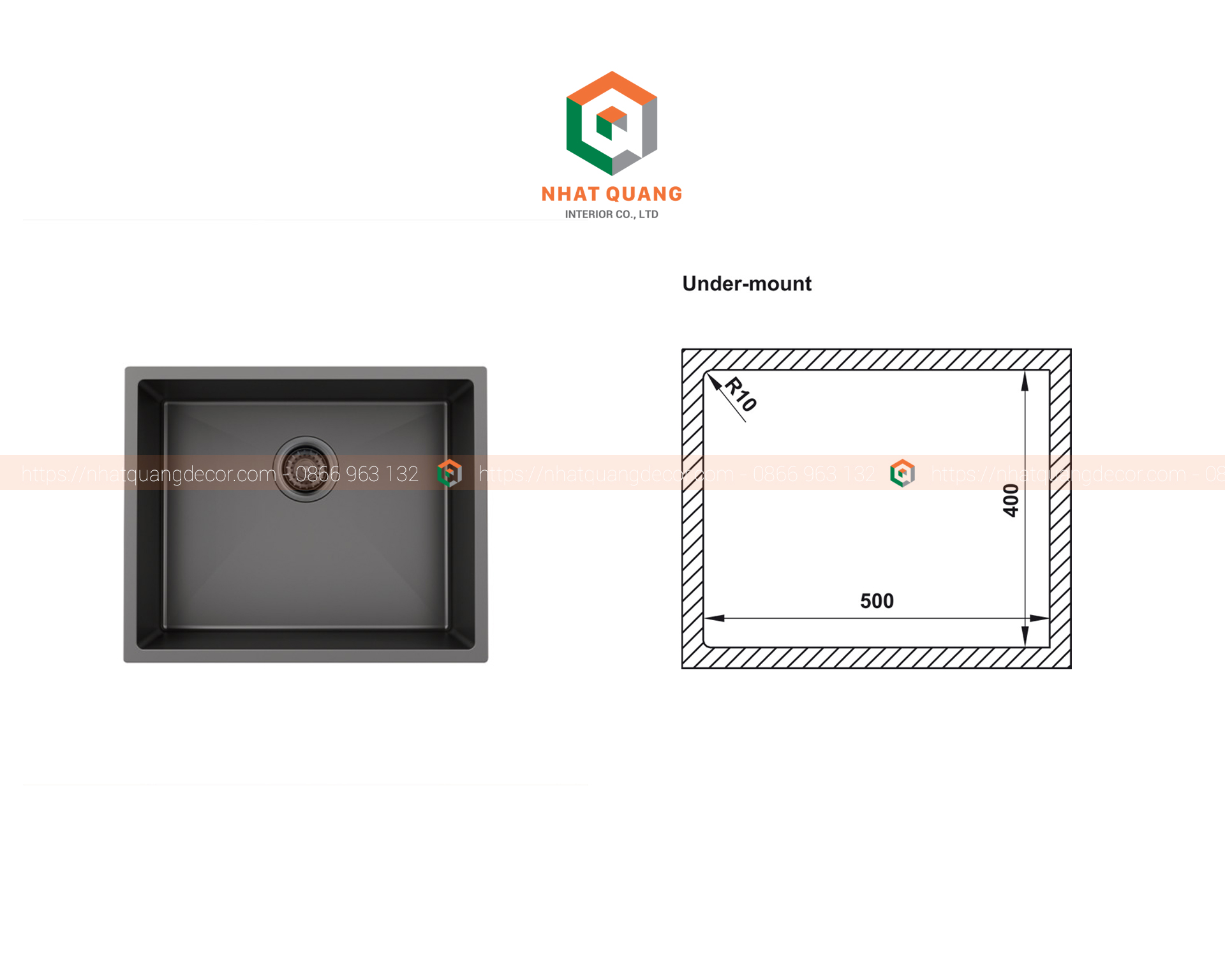 Chậu bếp HAFELE, Thép không gỉ, HS21-SSN1S60, một chậu