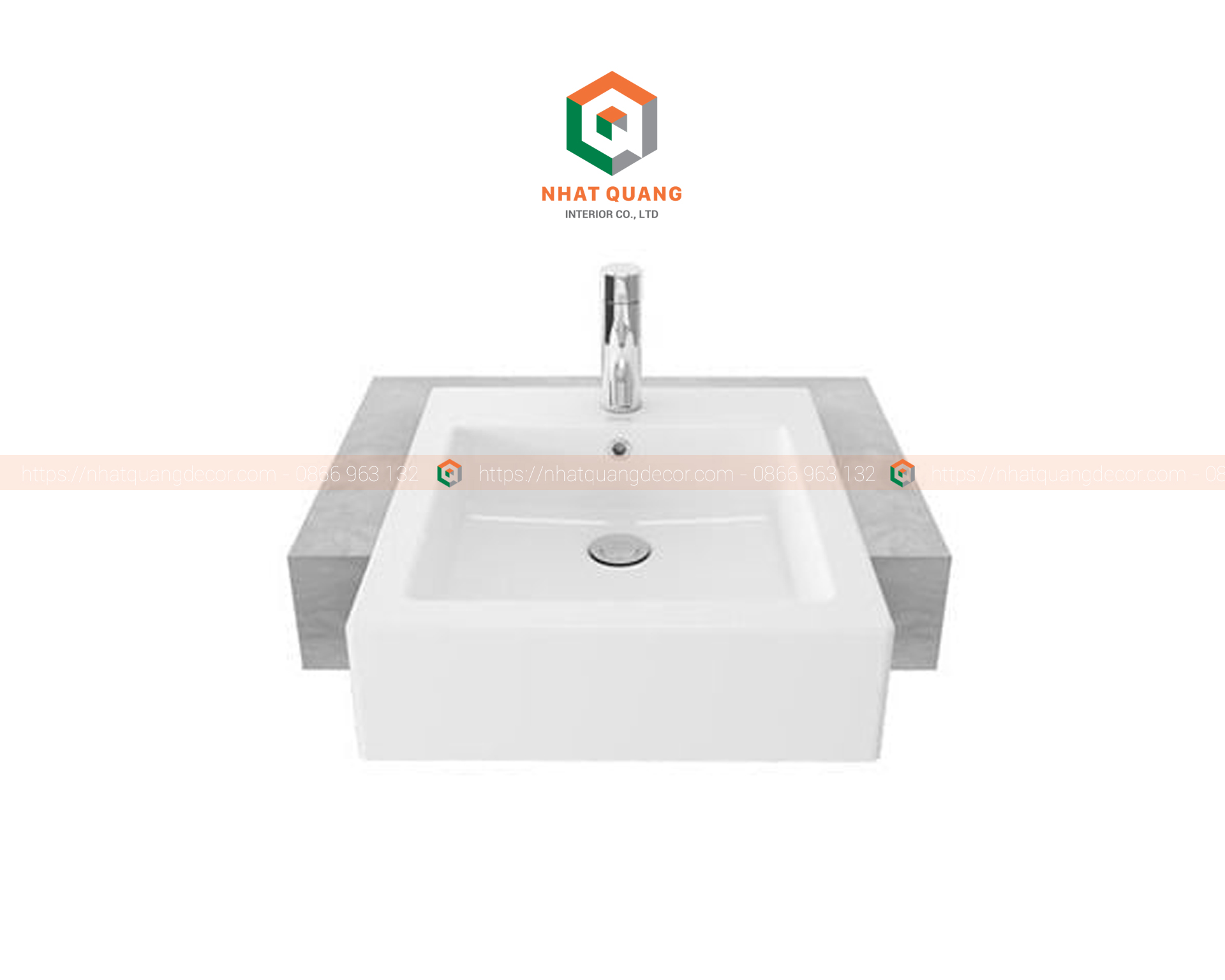 Chậu TOTO bán âm bàn LW641NCJW/F