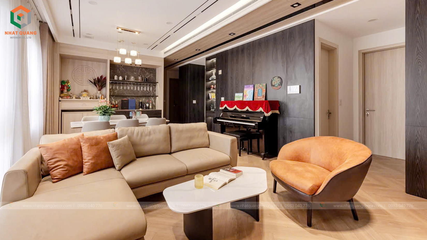 Thiết kế nội thất căn hộ S3.2605 tại dự án SKY OASIS - ECOPARK