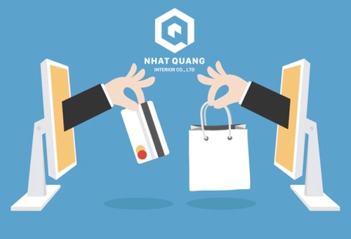 Đặt hàng và thanh toán tại Nhật Quang Decor