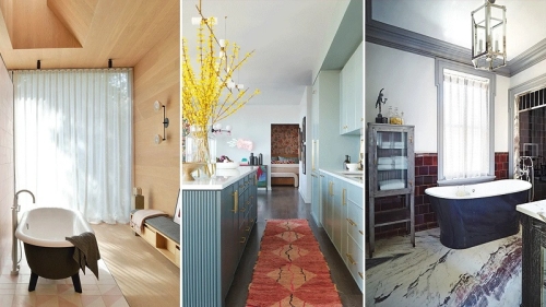 Xu hướng kết hợp màu sắc tạo ấn tượng cho không gian bếp, phòng tắm