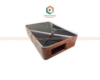 Bàn trà gỗ óc chó Bắc Mỹ kiểu dáng hiện đại BN-005