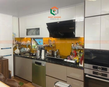 Tủ bếp cánh tủ Acrylic TB-006