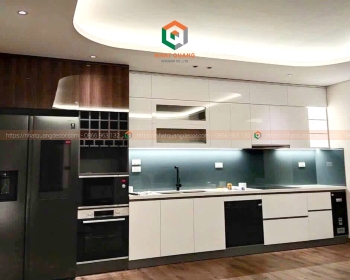 Tủ bếp cánh tủ Acrylic TB-002