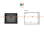 Chậu bếp HAFELE, Thép không gỉ, HS21-SSN1S60, một chậu