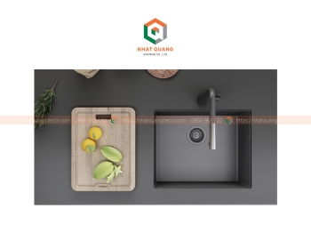 Chậu bếp HAFELE, Thép không gỉ, HS21-SSN1S60, một chậu