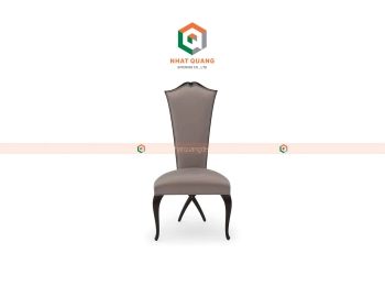 Ghế ăn bọc đệm vải nỉ kiểu dáng luxury GA-002