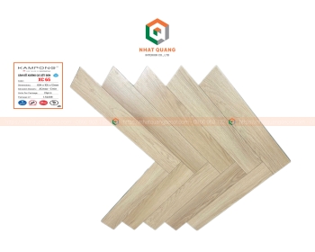 Sàn gỗ công nghiệp Indonesia xương cá KAMPONG XC 65