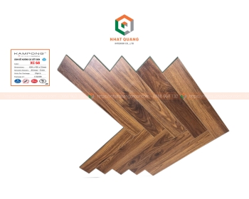 Sàn gỗ công nghiệp Indonesia xương cá KAMPONG XC 68