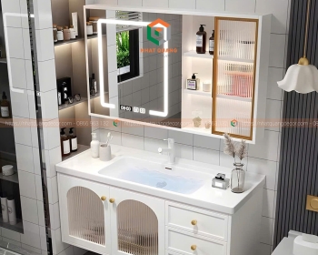 Tủ Lavabo gỗ nhựa TCL-012