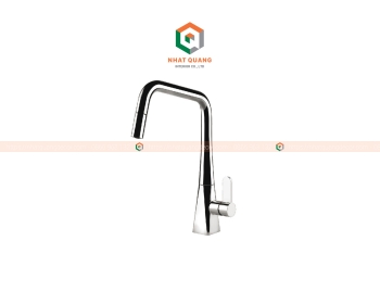 Vòi bộ trộn HAFELE, Tay gạt đơn, đầu vòi rửa có thể kéo dài